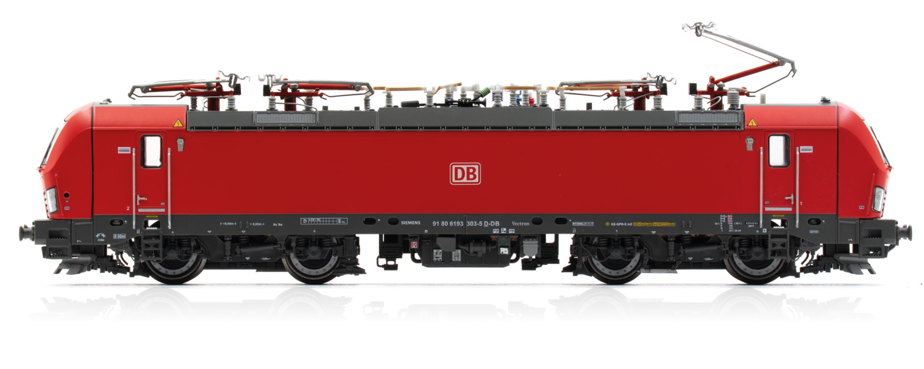 Jägerndorfer JC27052 - E-Lok BR 193 Vectron DB Car