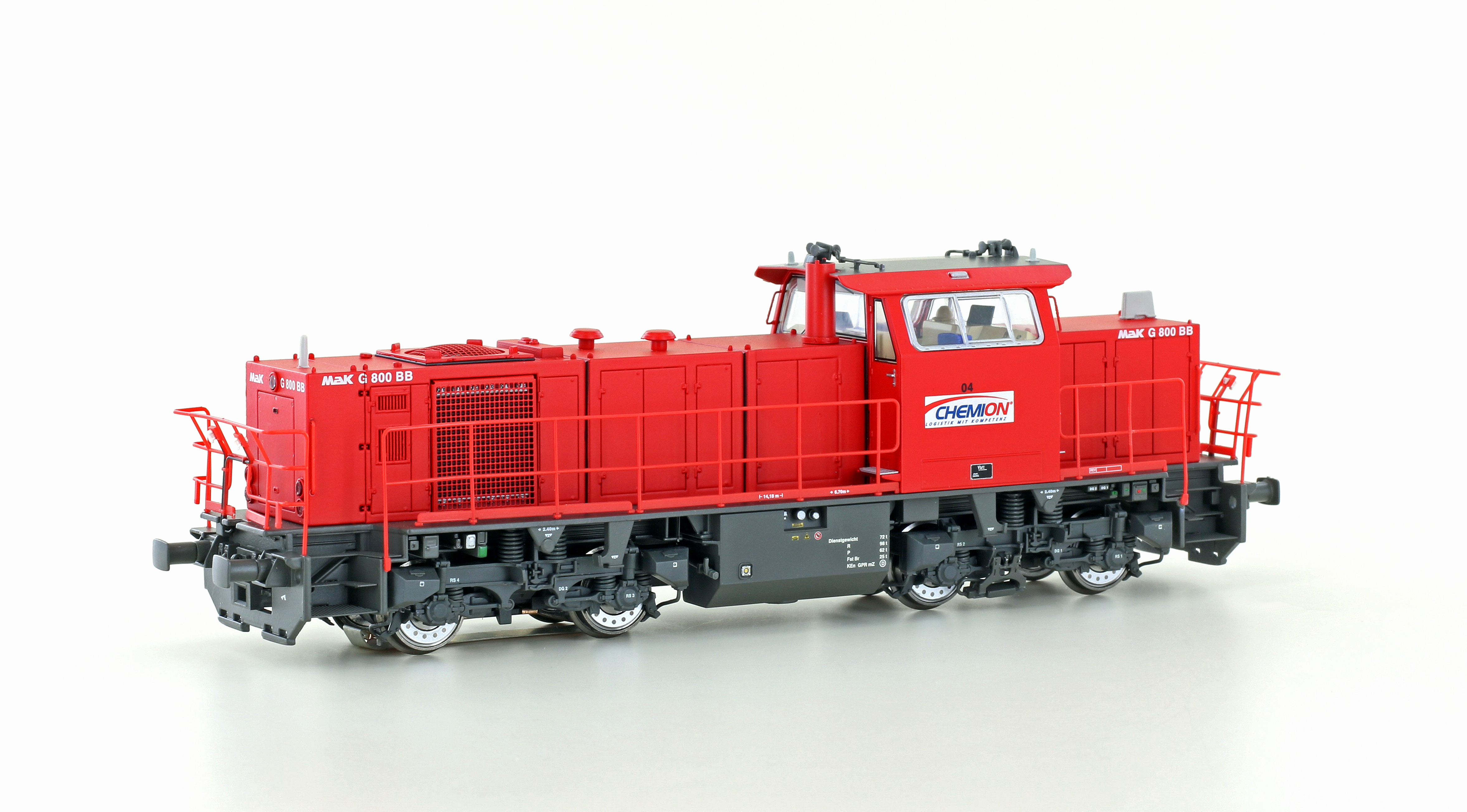 Jägerndorfer JC20762 - Diesellok MaK G800 BB Chemi