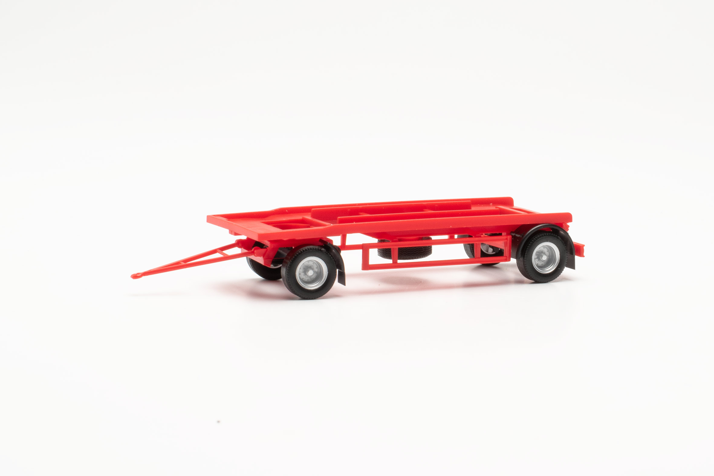 herpa 076289-002 - Anhänger f. Abroller solo rot