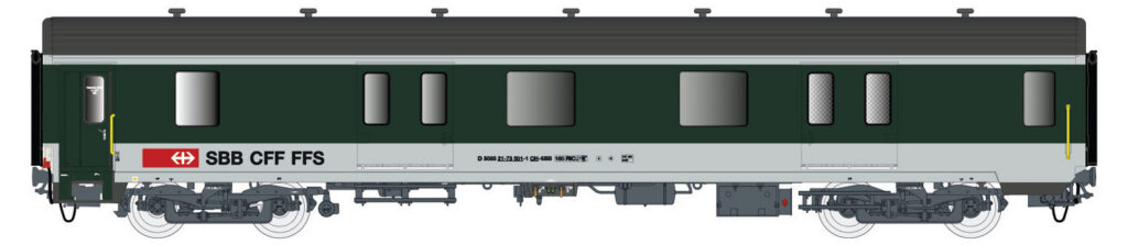 L.S.Models S.A. LS37002AC - Packwagen MC76 SBB, Ep