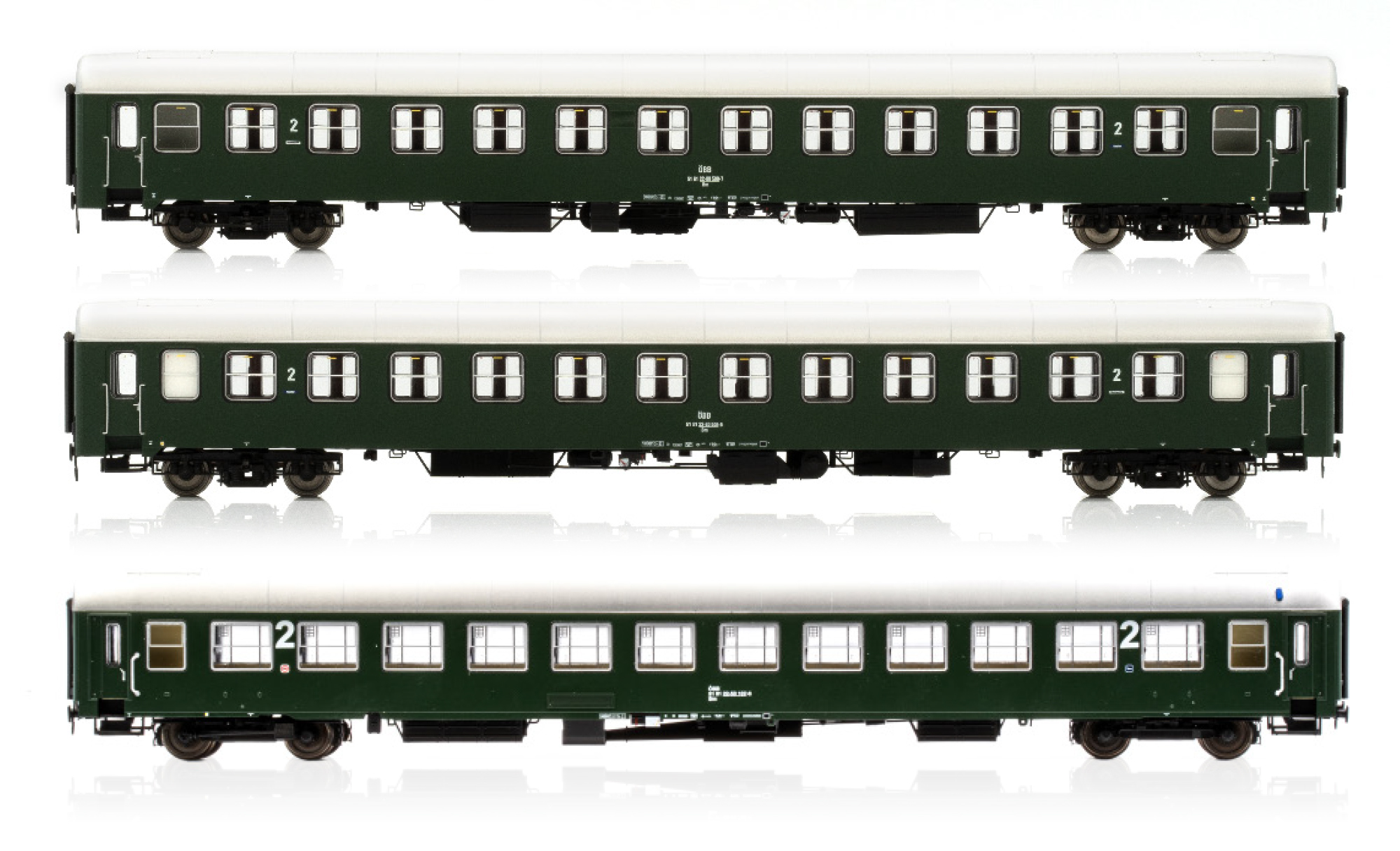 Jägerndorfer JC90503 - 3er Set UIC-X Personenwagen