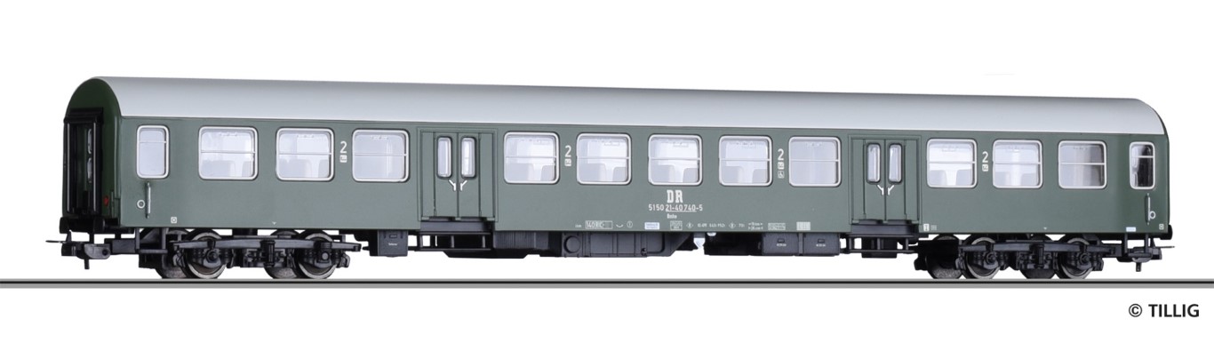 Tillig 74945 - Reisezugwagen der DR