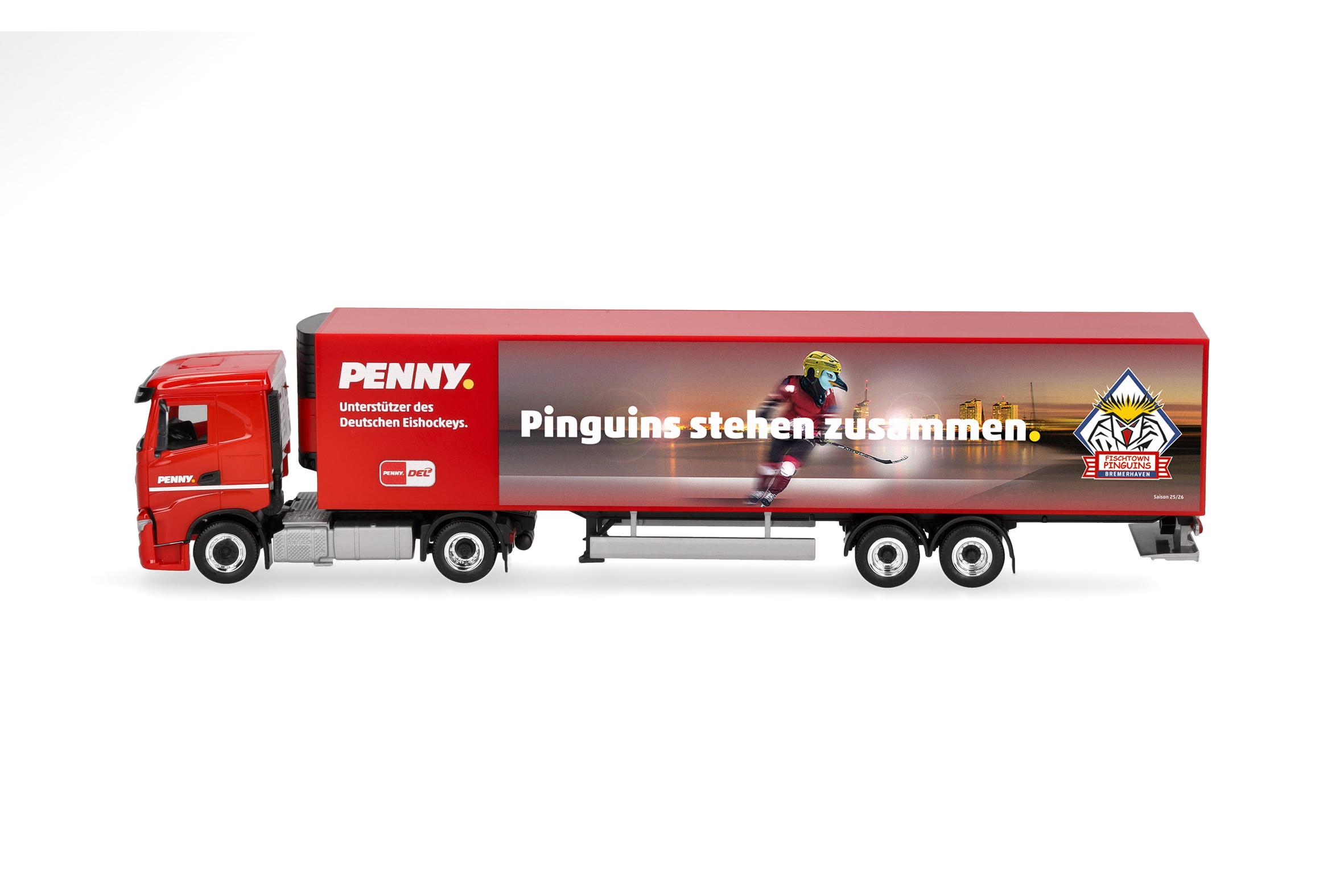 herpa 962025 - Iveco S-Way KüKoSz DEL/Bremerh