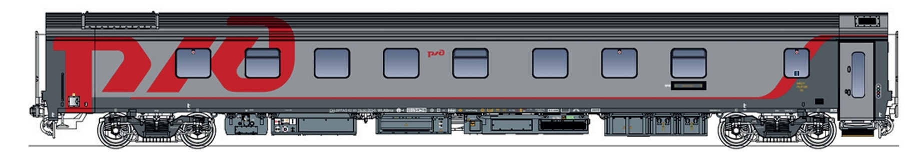 LS Models LS48114 - Schlafwagen WLABmz CH-SRTAGl ,
