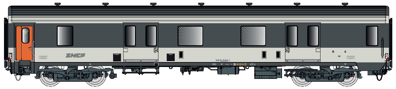 LS Models LS31232 - Packwagen MC76 Dd2 SNCF, Ep.IV