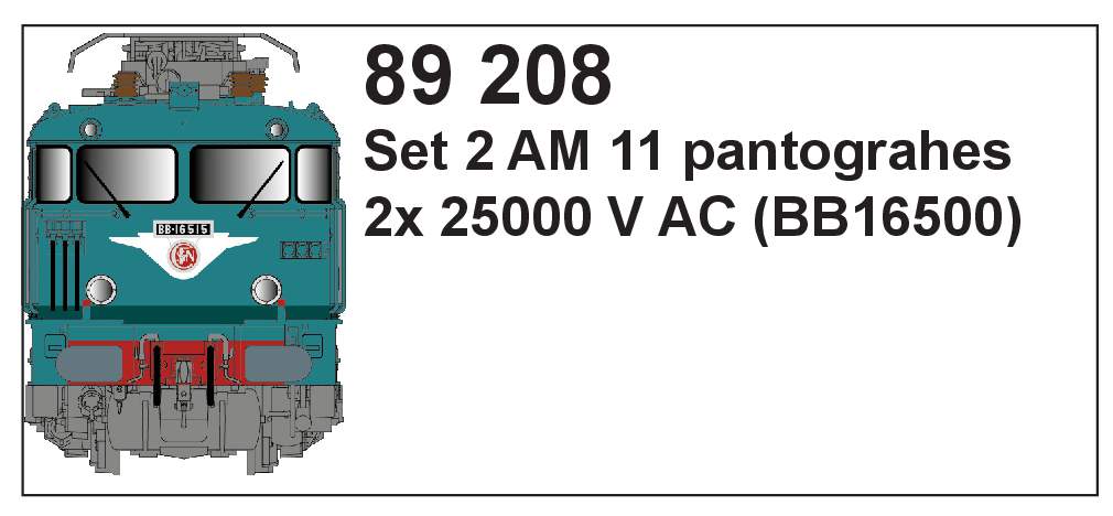 LS Models LS89208 - Stromabnehmer AM11 (BB 16500),