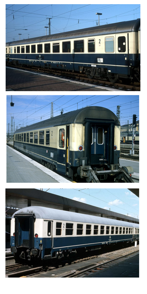 LS Models LS46252 - 3er Set Personenwagen Avmz+Bpm