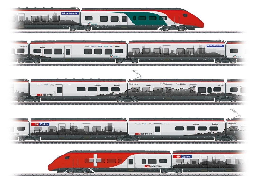 Märklin 39811 - Giruno RABe 501 SBB