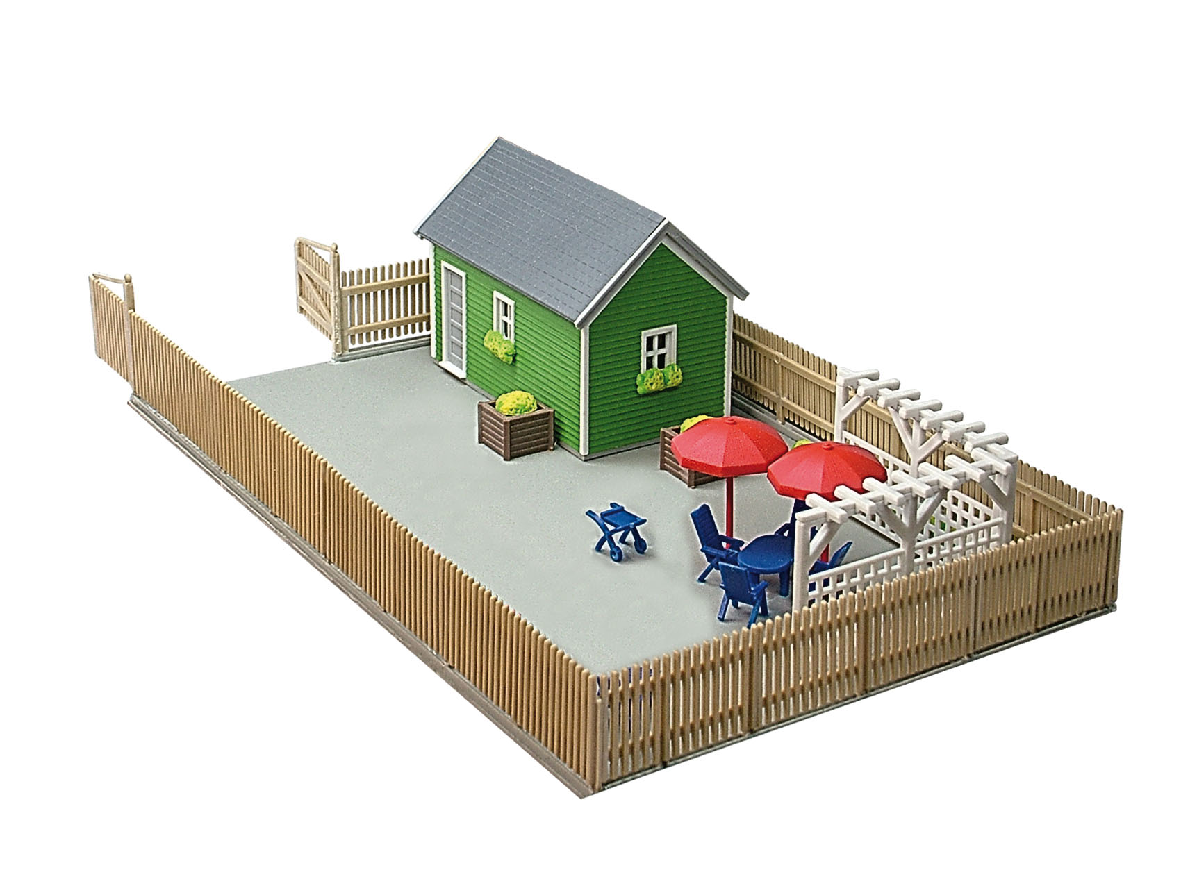 Kibri 38659 - H0 Gartenhaus zur Laubenkolon