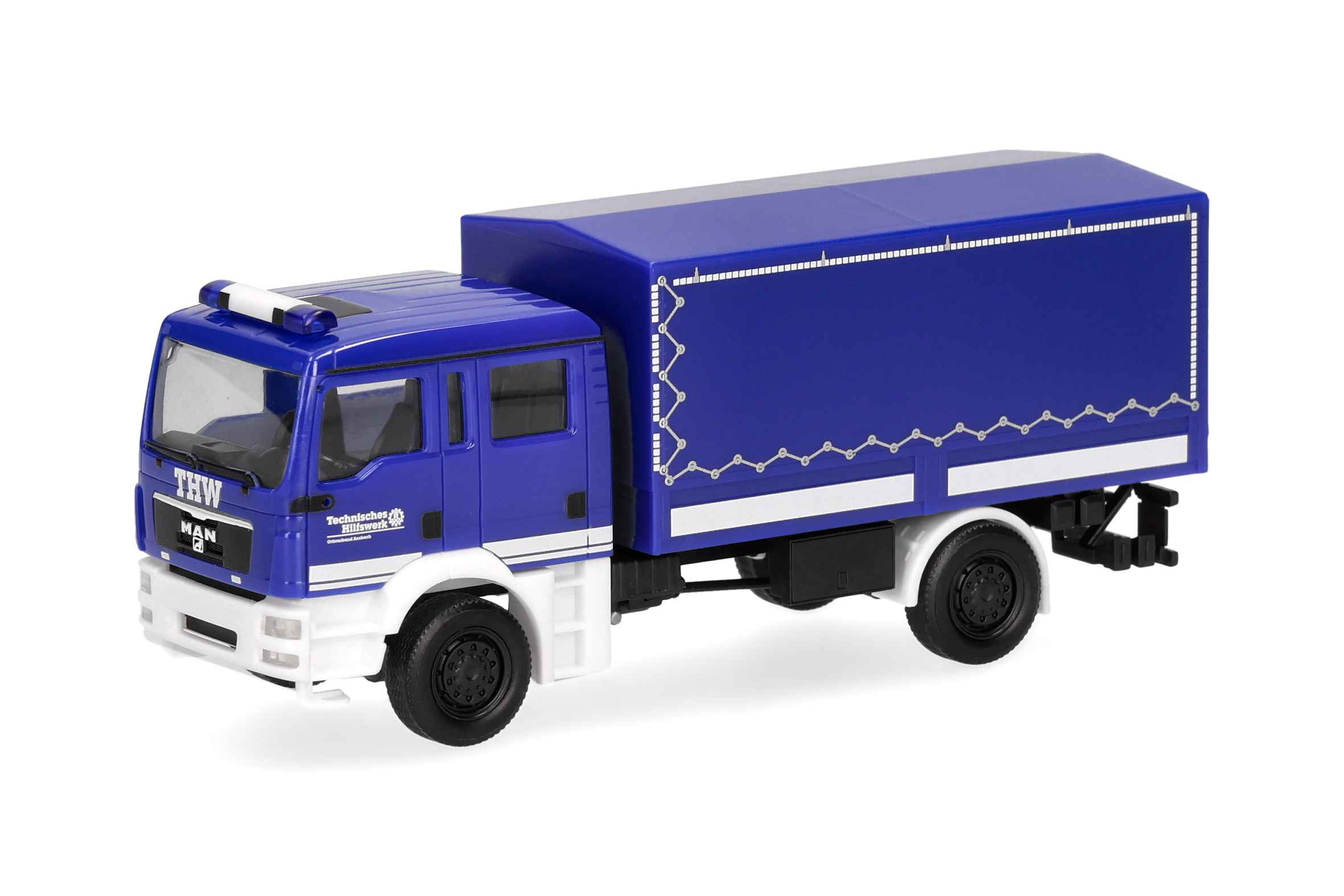 herpa 962254 - MAN TGM MzKw THW Ansbach