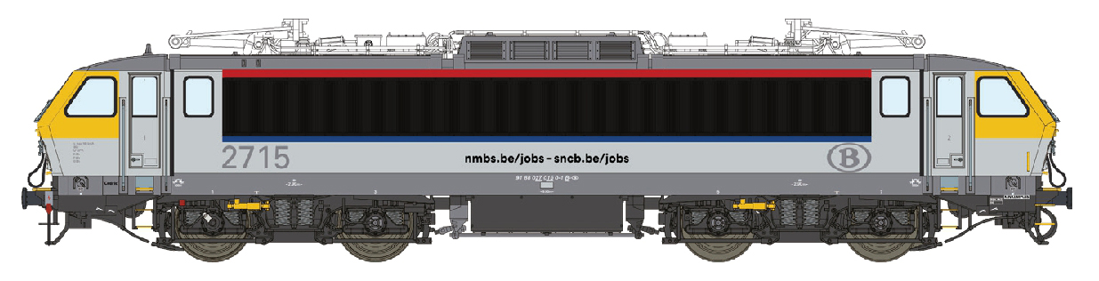 LS Models LS12058DC - E-Lok HLE 27 SNCB, Ep.VI, ne