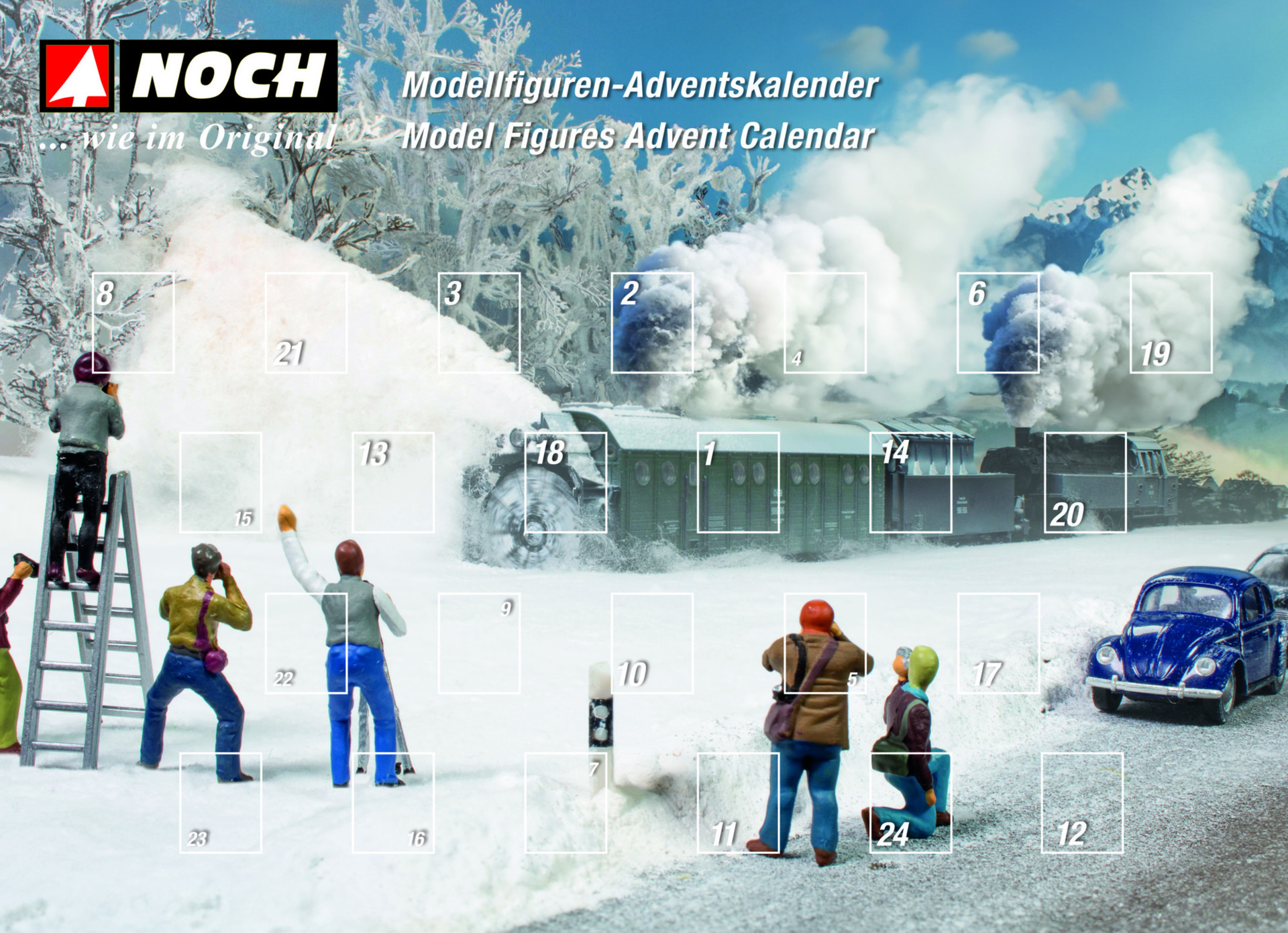 NOCH 15998 - Figuren-Adventskalender