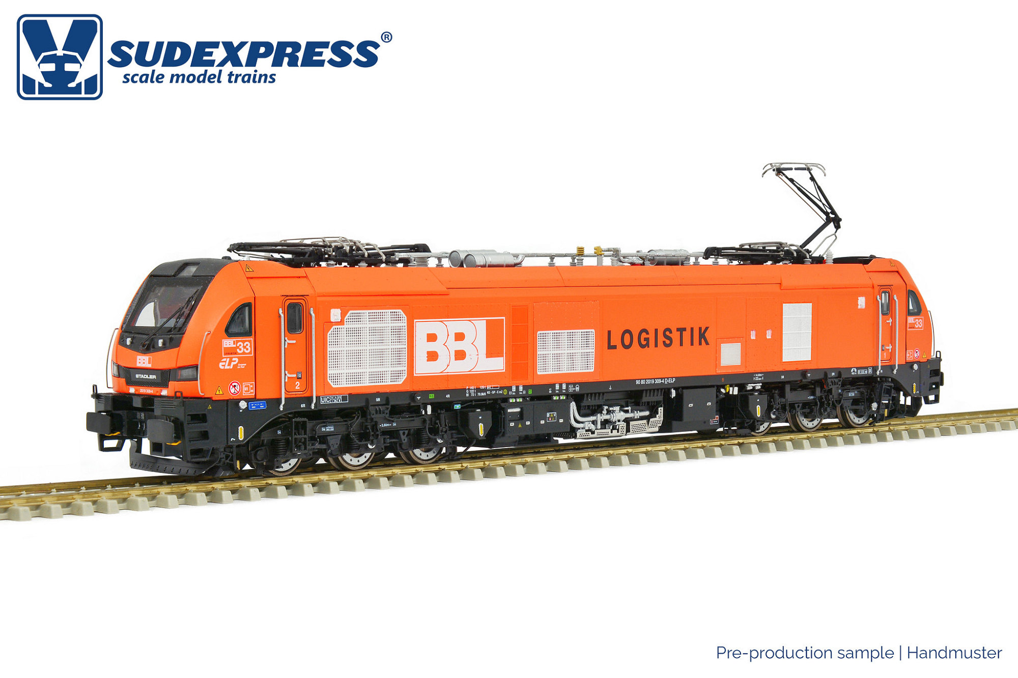 Sudexpress S0193090 - E-Lok BR 2019 / Euro 9000 BB