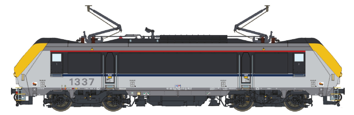 LS Models LS12518ACS - E-Lok HLE 13 (1337) SNCB/B-