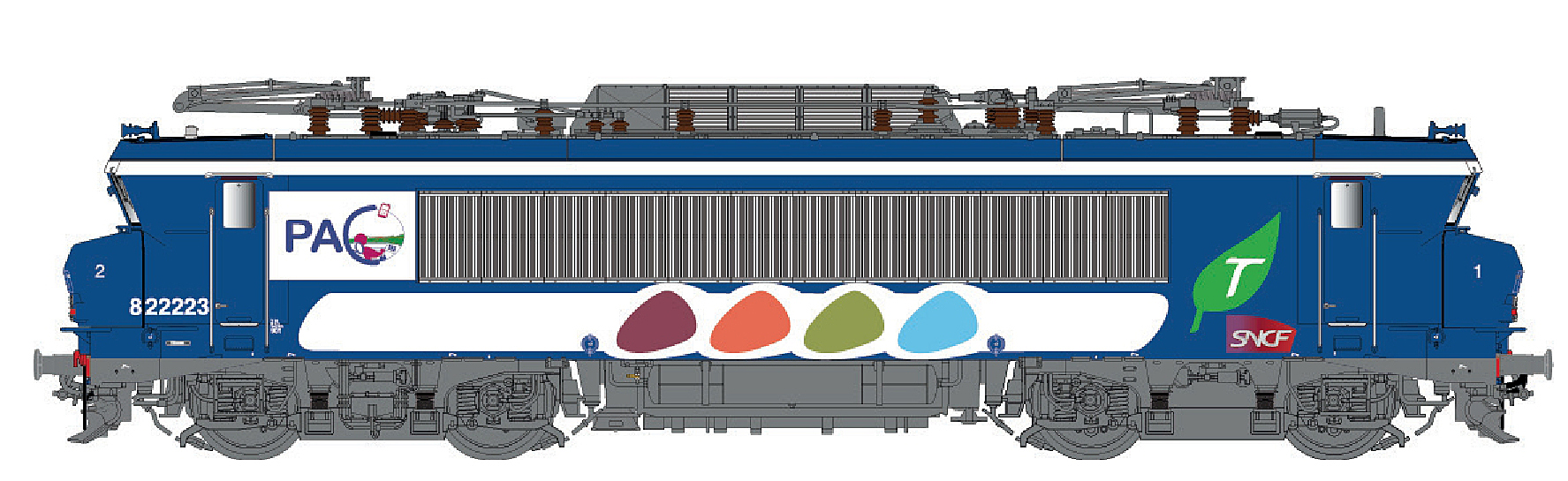 LS Models LS11555 - E-Lok BB 22223 SNCF, Ep.VI, Tr