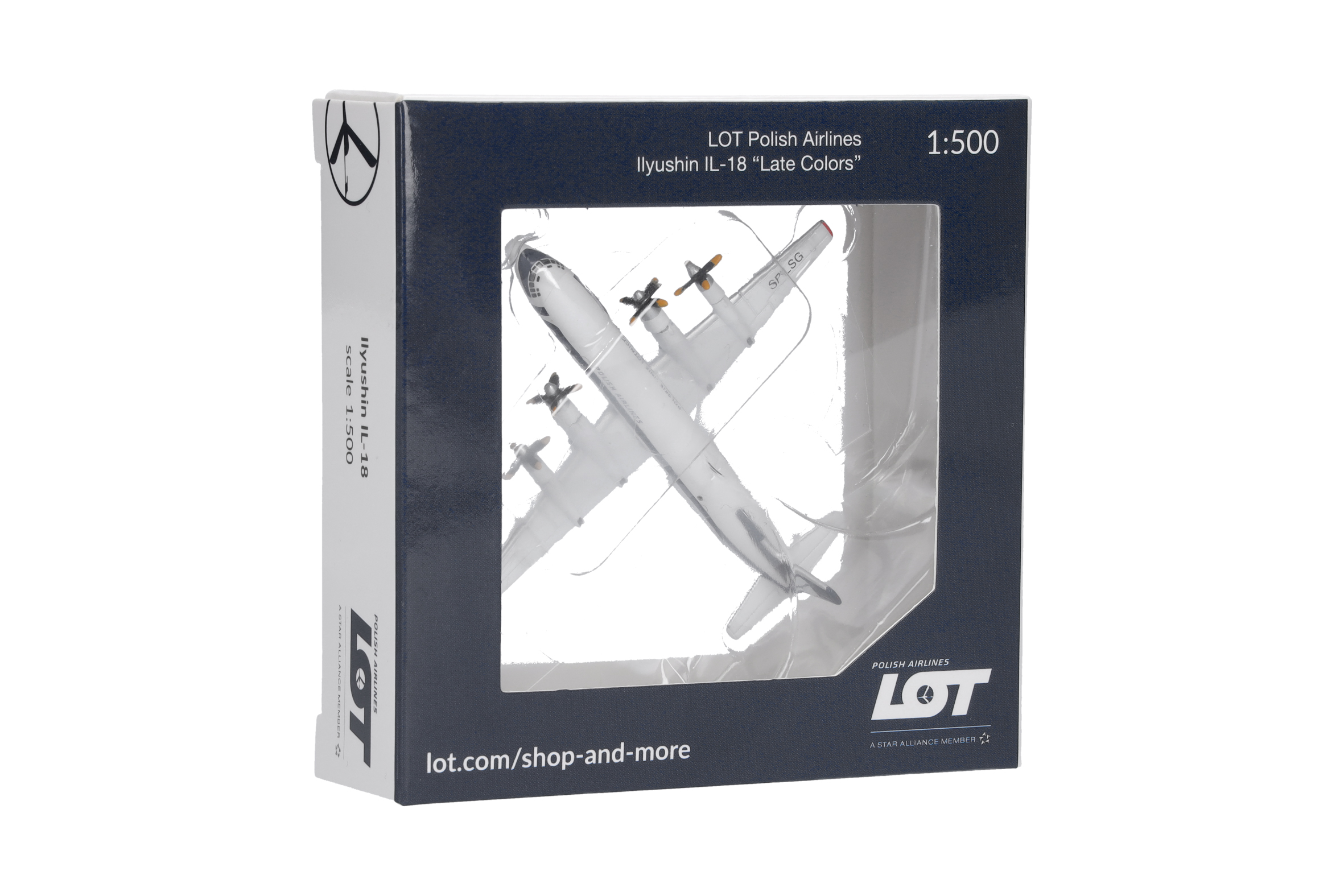 herpa 538794 - Ilyushin IL-18 LOT (late)