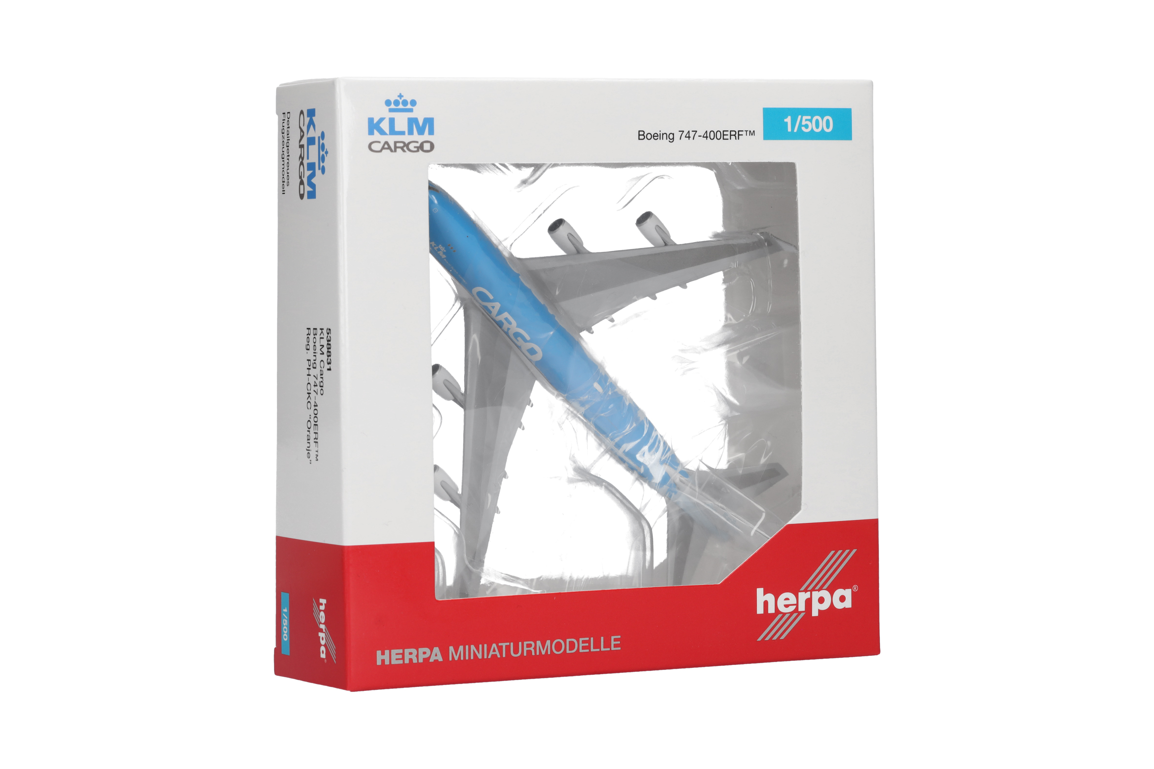herpa 538831 - B747-400ERF KLM Cargo