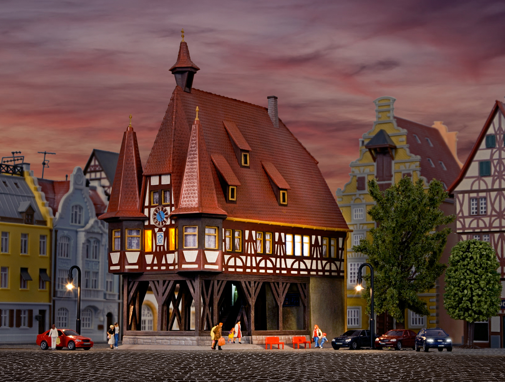Kibri 37104 - N Rathaus Michelstadt
