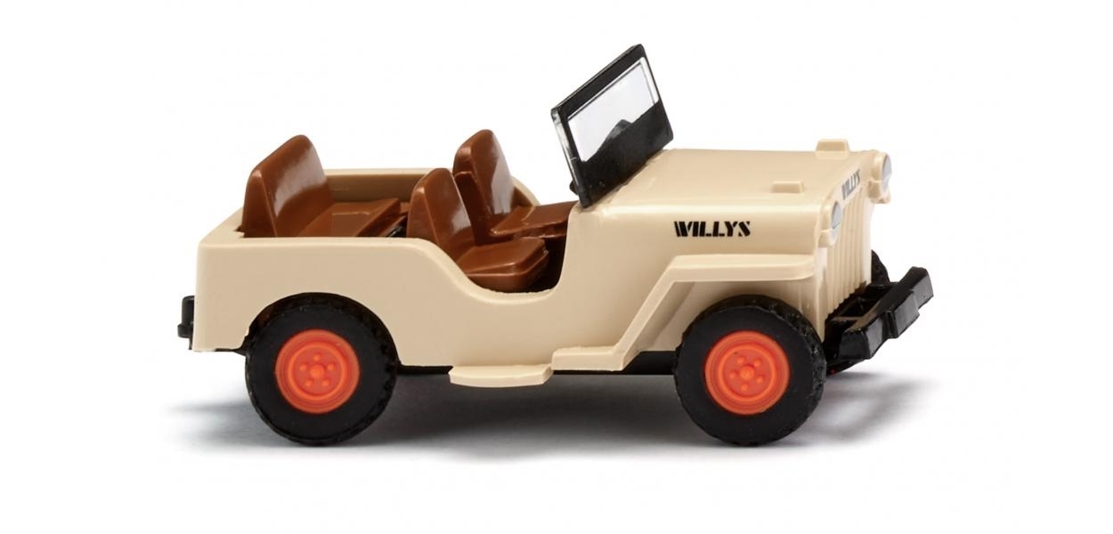 Wiking 001001 - Willys Jeep CJ-3A -