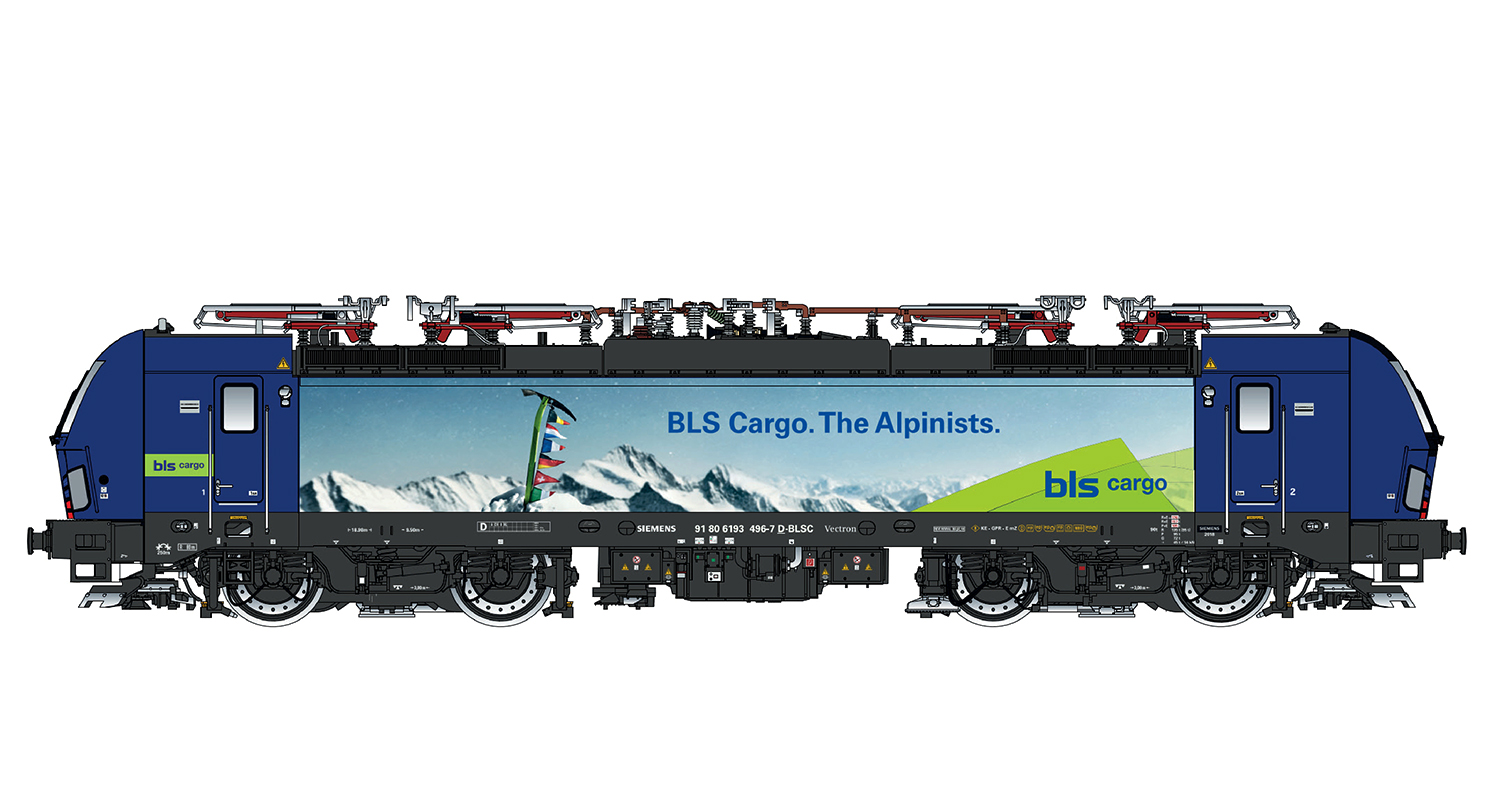 LS Models LS17116 - E-Lok BR 193 Vectron HUPAC / B