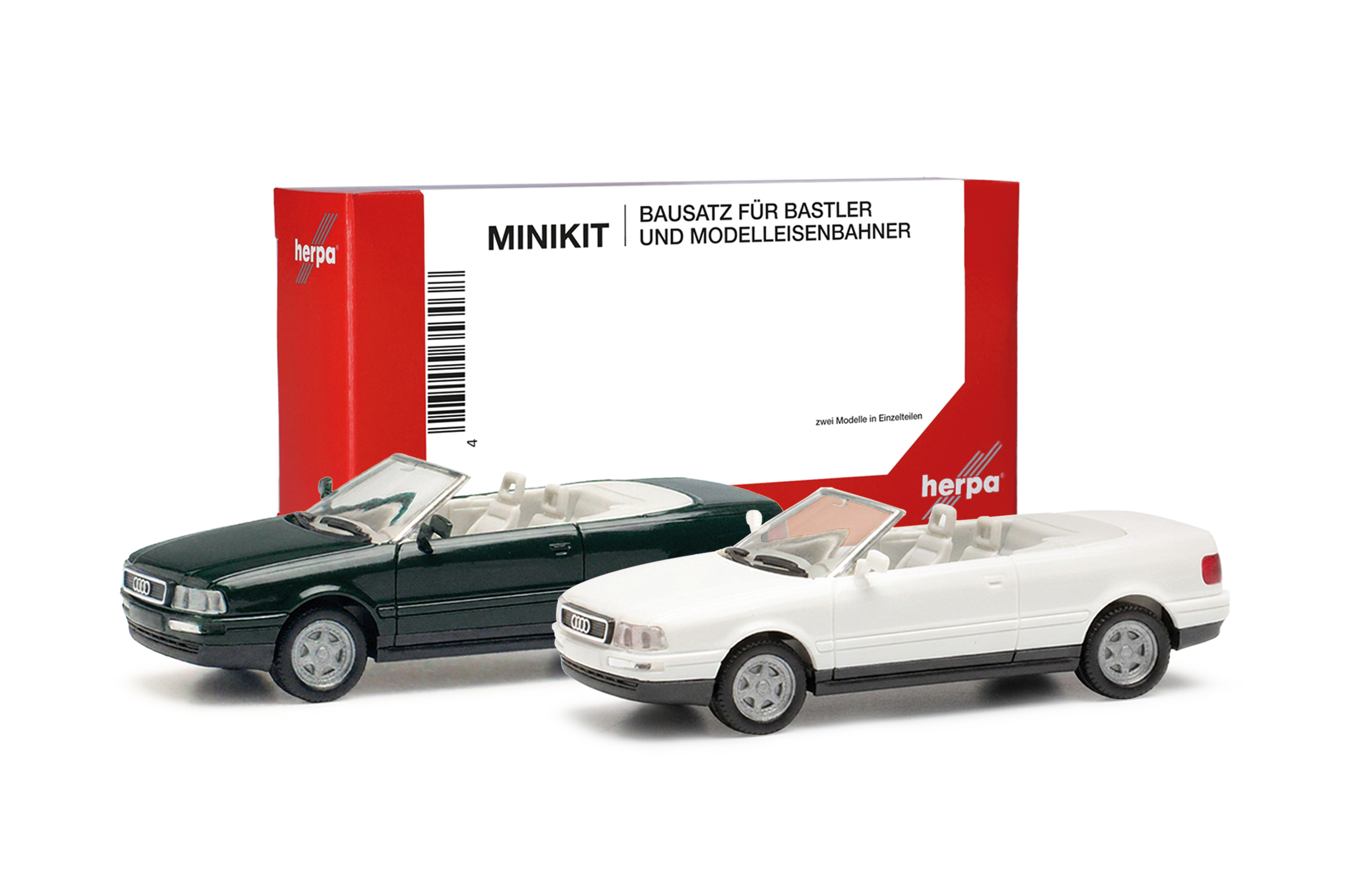 herpa 012287-007 - MiKi Audi Cabrio, mintgr. weiß