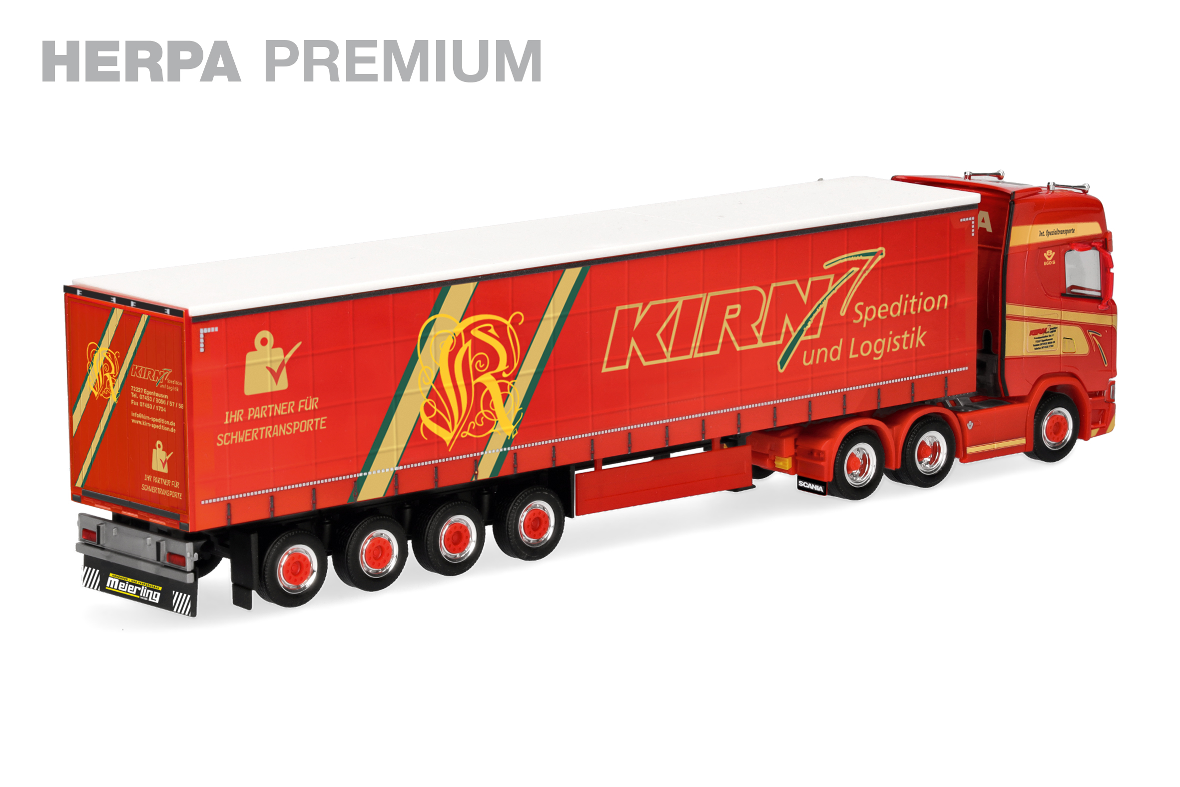 herpa 962872 - Scania CS 20 HD GaPlSz H. Kirn