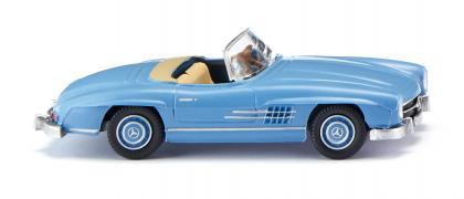 Wiking 023301 - MB 300 SL Cabrio - hellblau