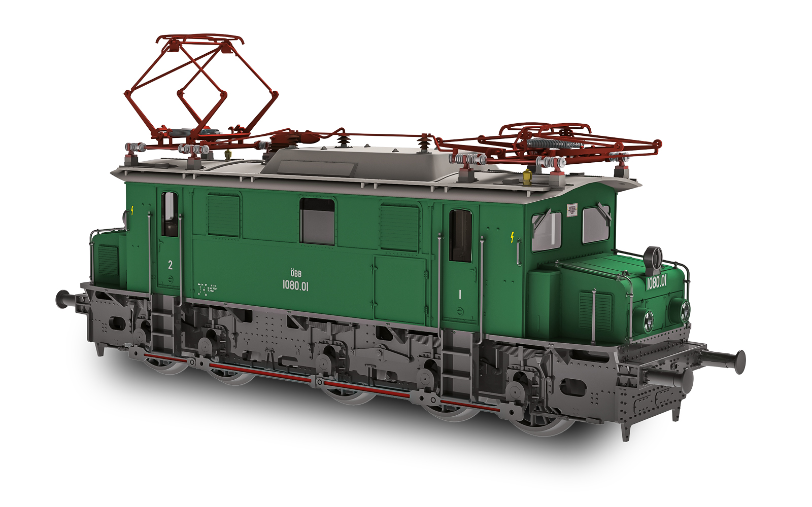 Jägerndorfer JC21000 - E-Lok Rh 1080.01 ÖBB, Ep.II