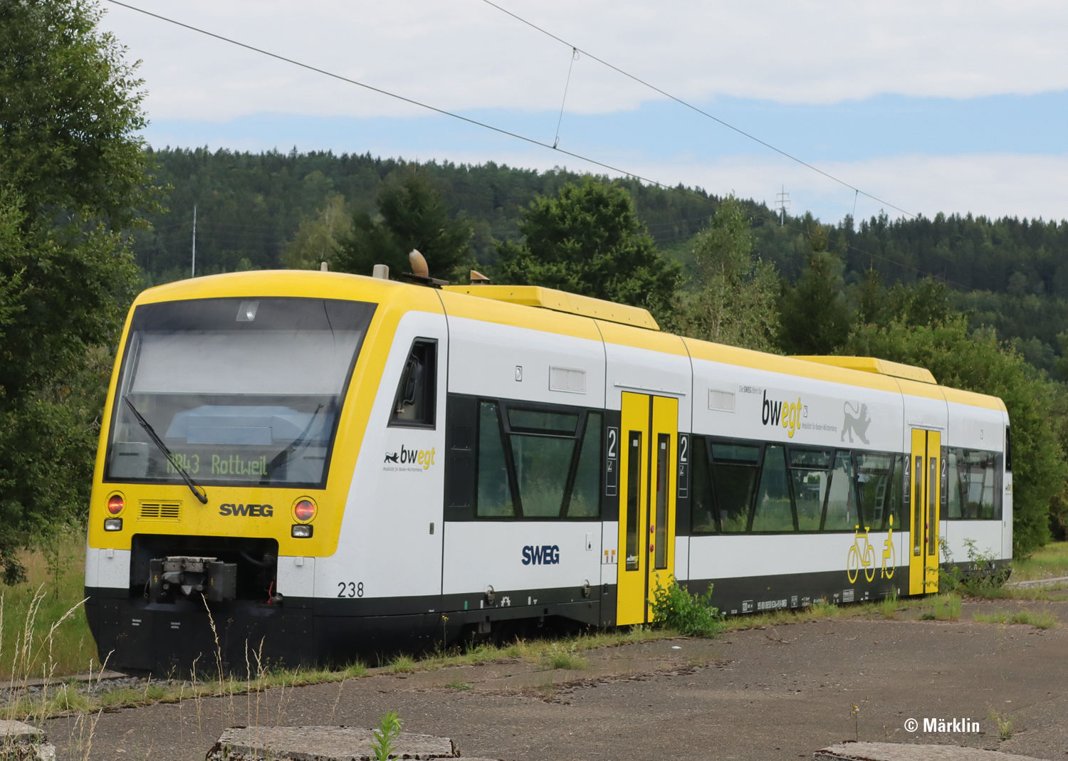 Märklin 36966 - Dieseltriebwagen RS SWEG