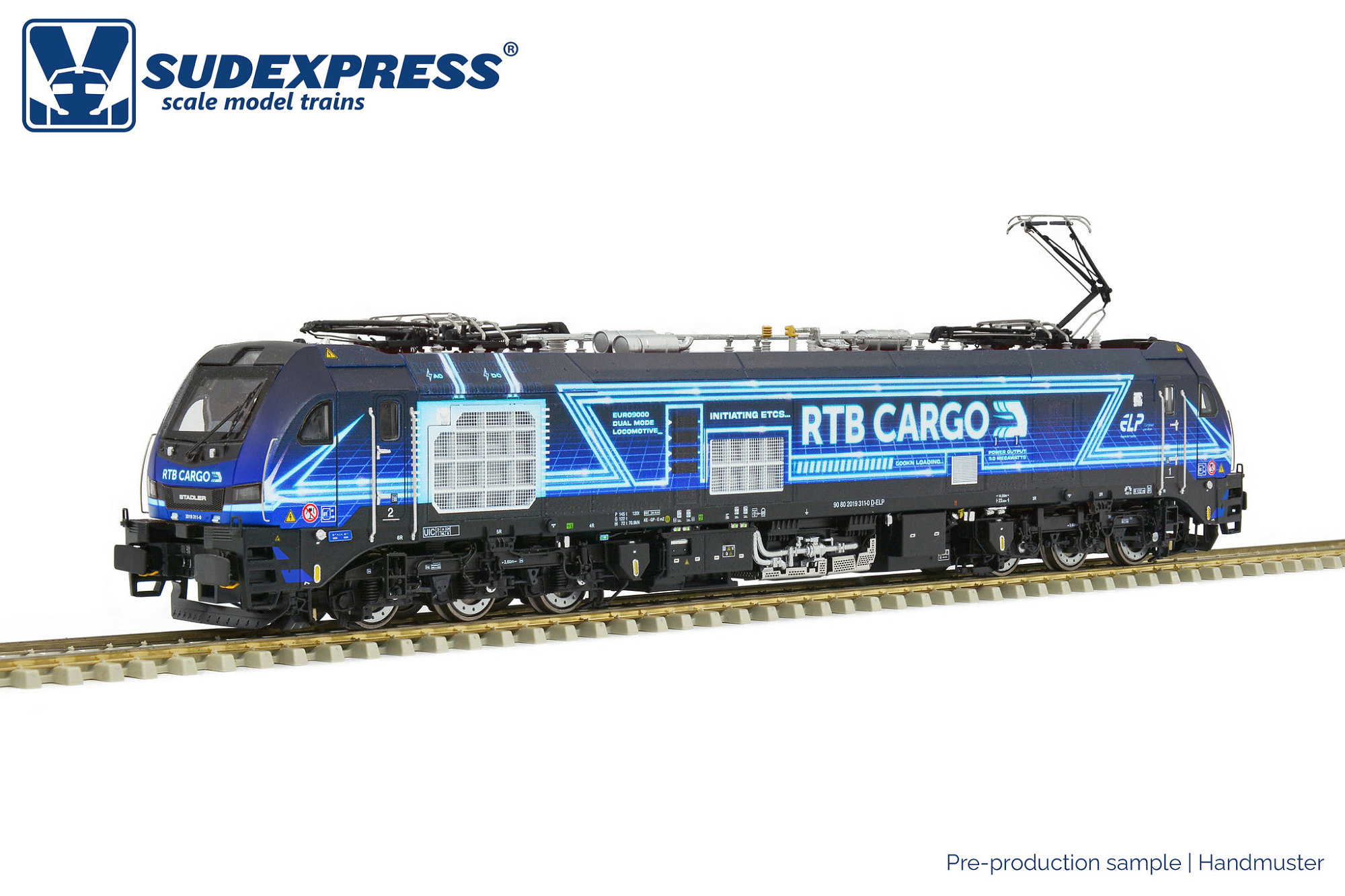 Sudexpress S0193119 - E-Lok BR 2019 / Euro 9000 RT