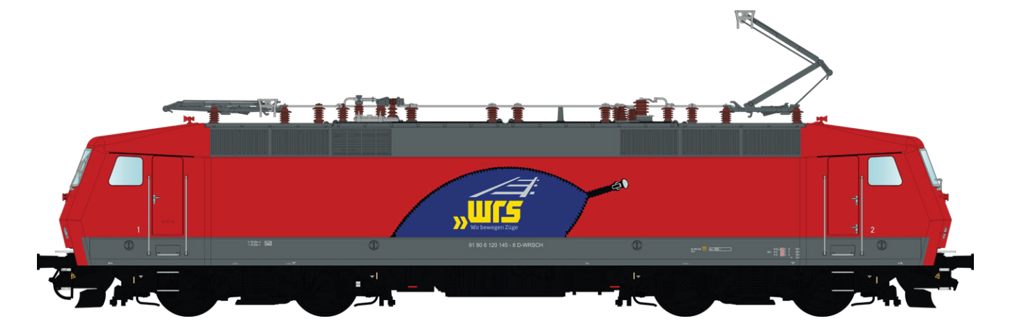 LS Models LS16591ACS - E-Lok BR 120 145 WRS, Ep.VI