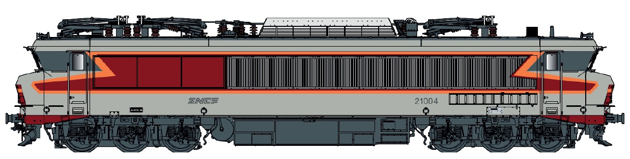 LS Models LS10838 - E-Lok CC 21004 SNCF, Ep.IV, Ar