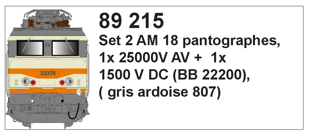 LS Models LS89215 - Stromabnehmer AM18 (BB 22200),