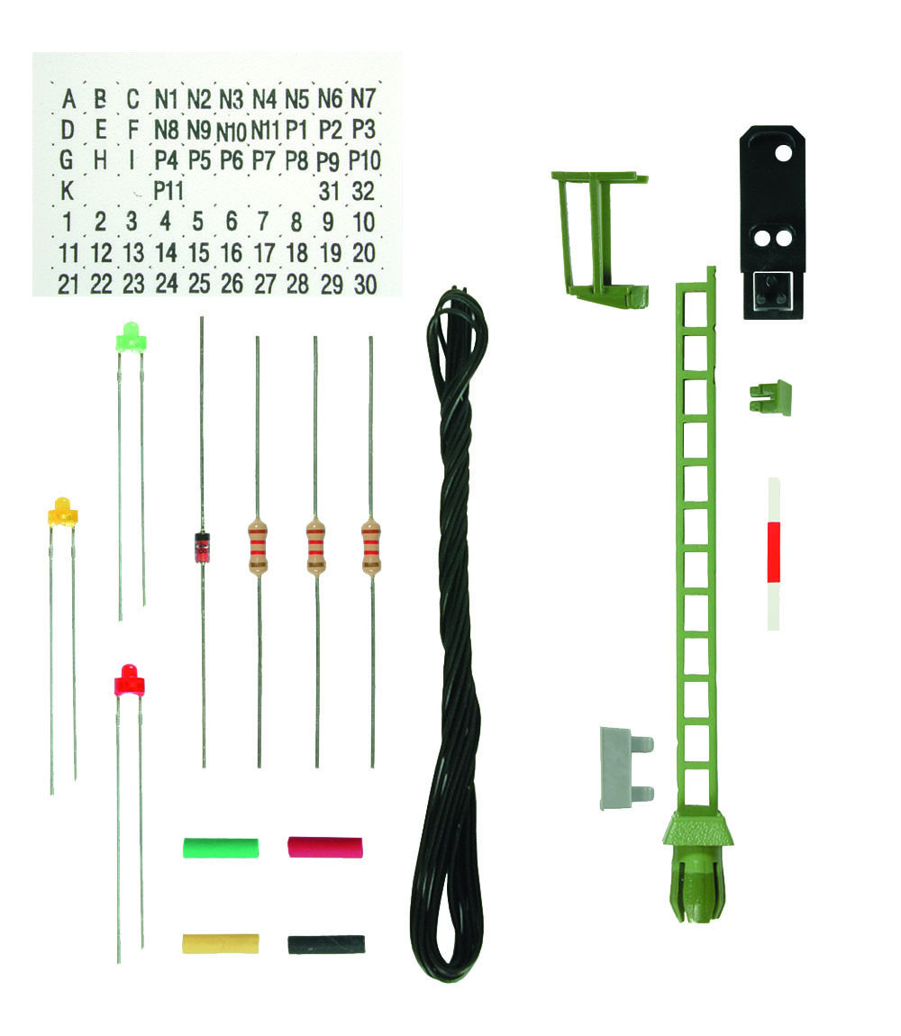 Viessmann 6732 - H0 Bausatz Licht-Einfahrsig.