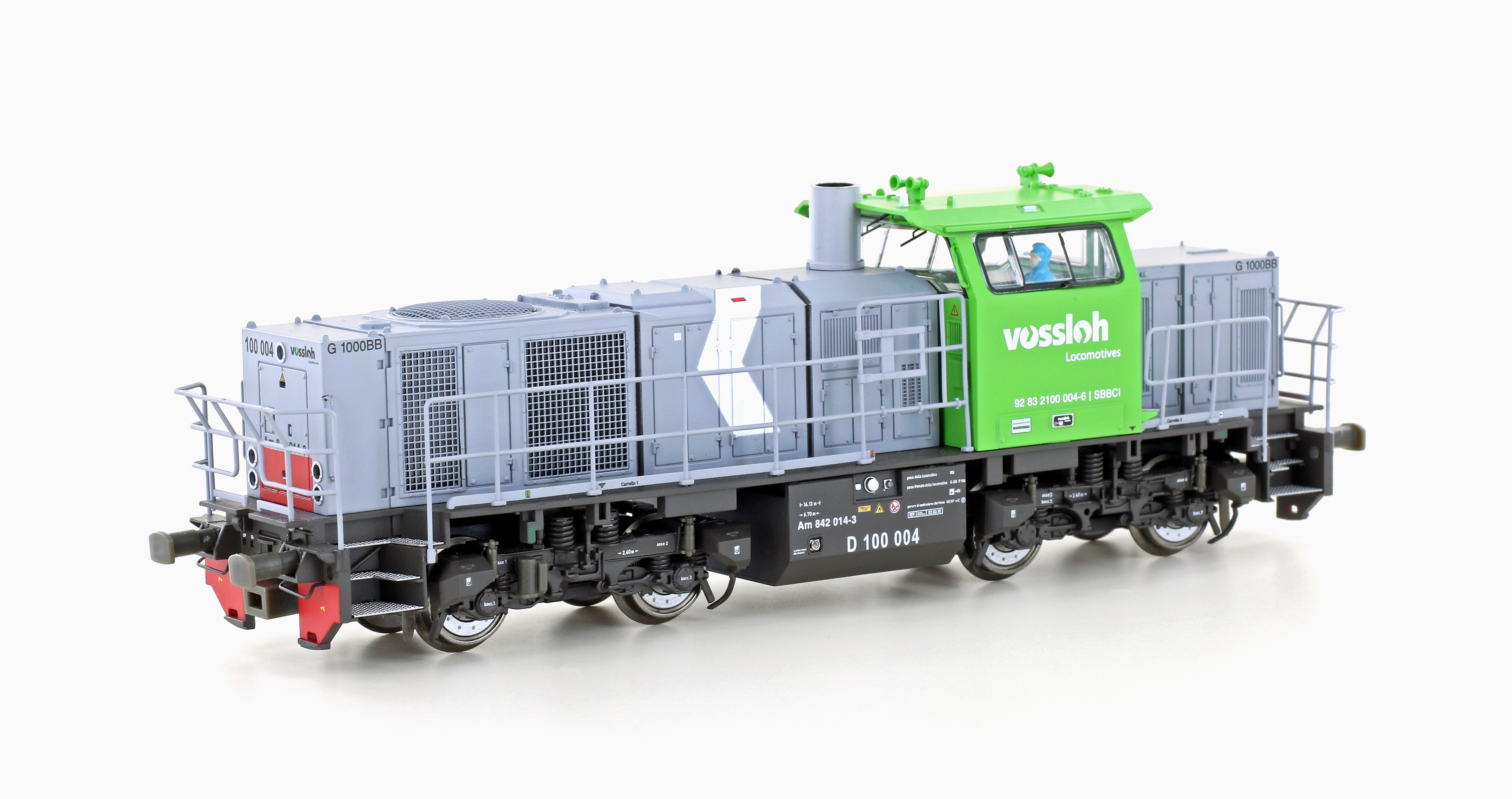 Mehano 90569 - Diesellok Vossloh D100 104 SBB Ital