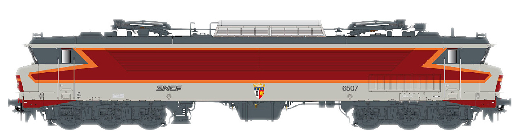 LS Models LS10312 - E-Lok CC 6507 SNCF, Ep.IV-V, A