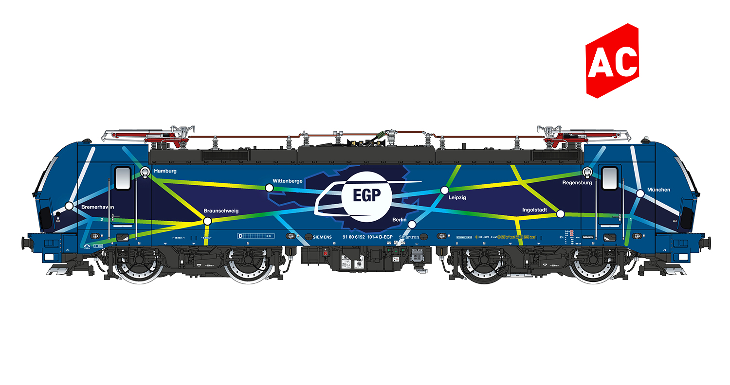 LS Models LS16651 - E-Lok BR 192 Smartron EGP, Ep.