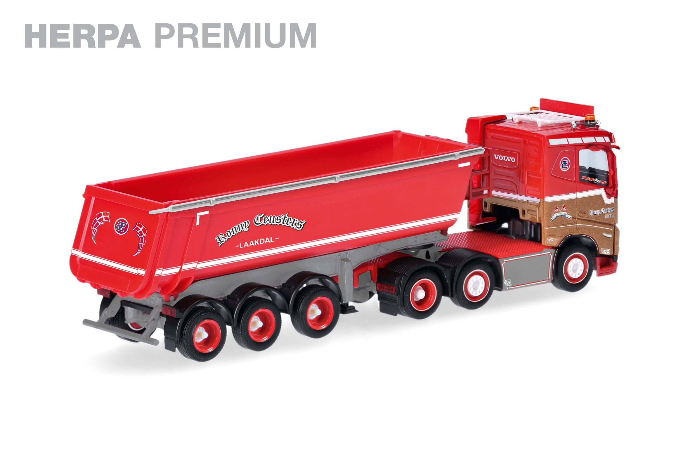 herpa 959858 - Volvo FH GL FD RuMuSz Ceusters