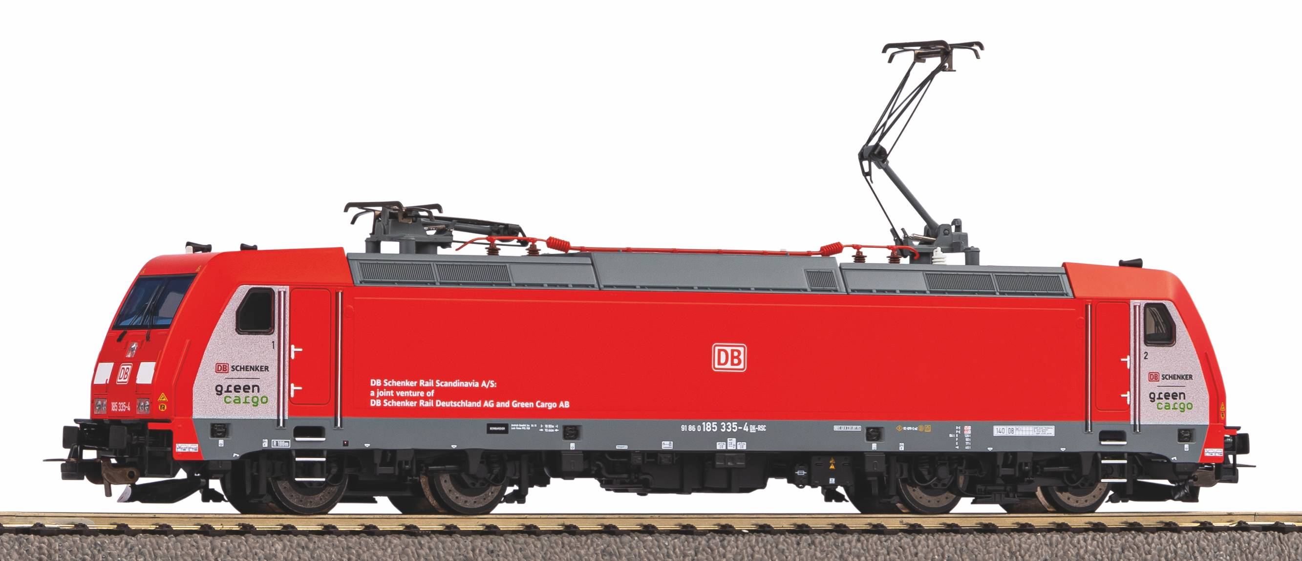 Piko 59068 - E-Lok/Sound BR 185.2 Green Cargo DB A