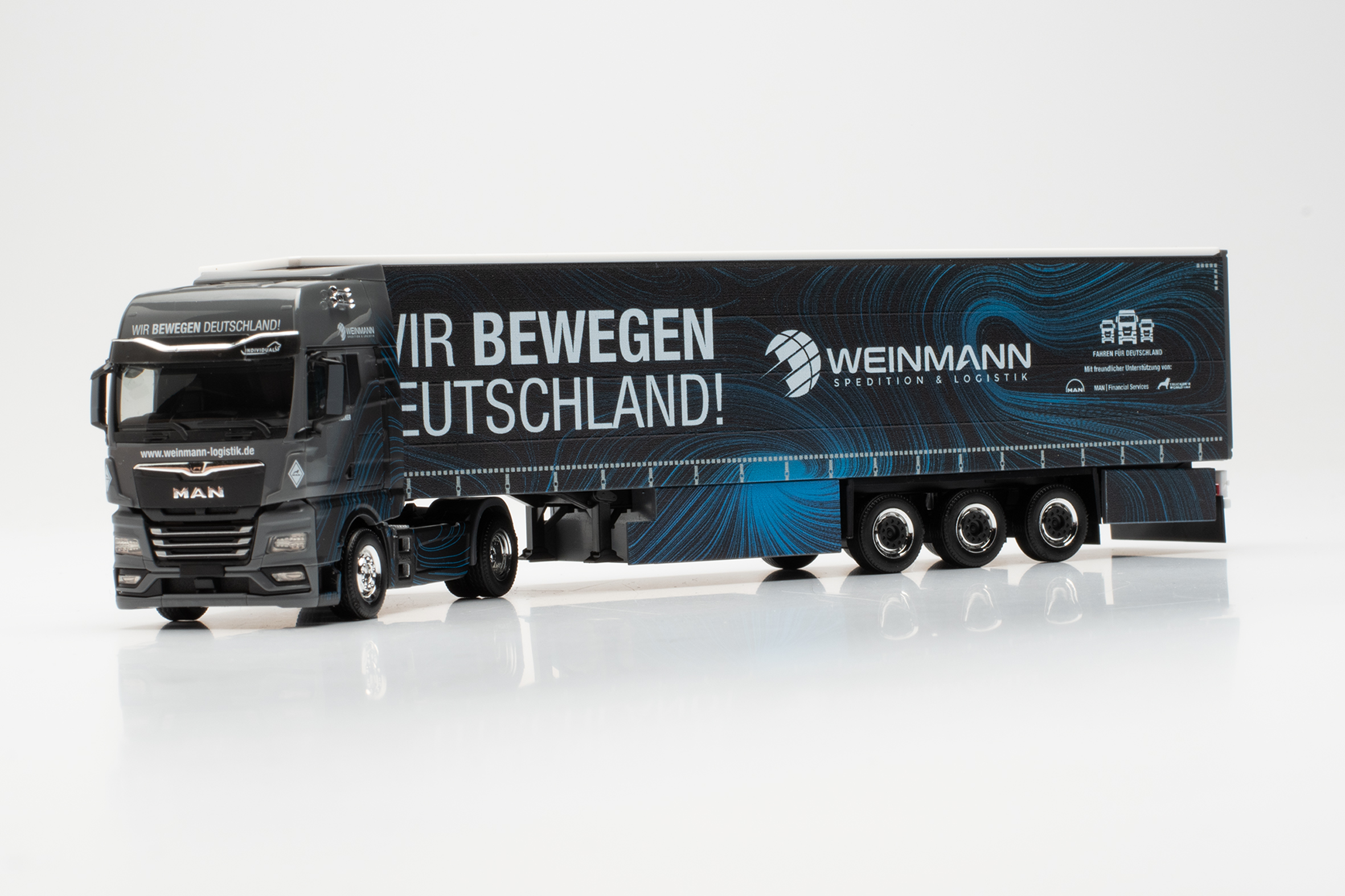 herpa 955461 - MAN TGX GX GaPlSzg Weinmann