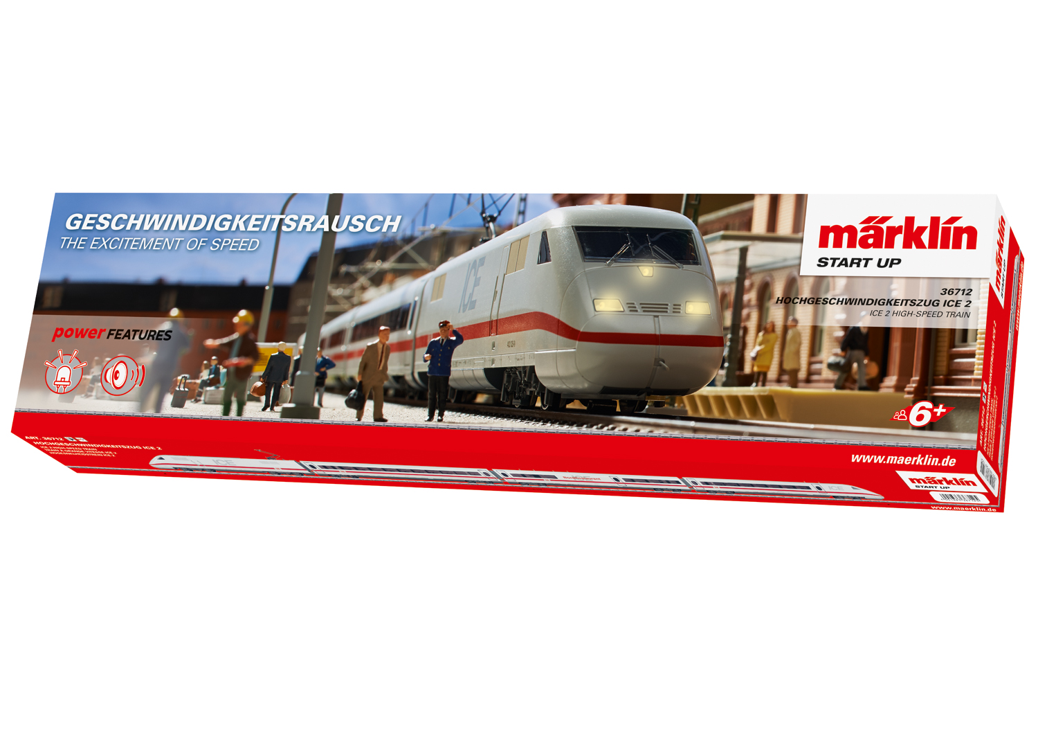 Märklin 36712 - Triebwagenzug ICE 2 DB AG