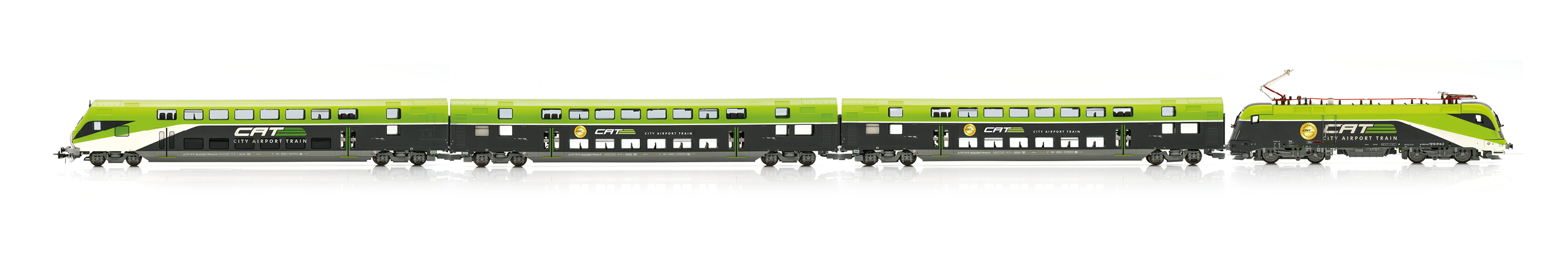 Jägerndorfer JC70412 - Personenzug, 4-tlg. mit Rh