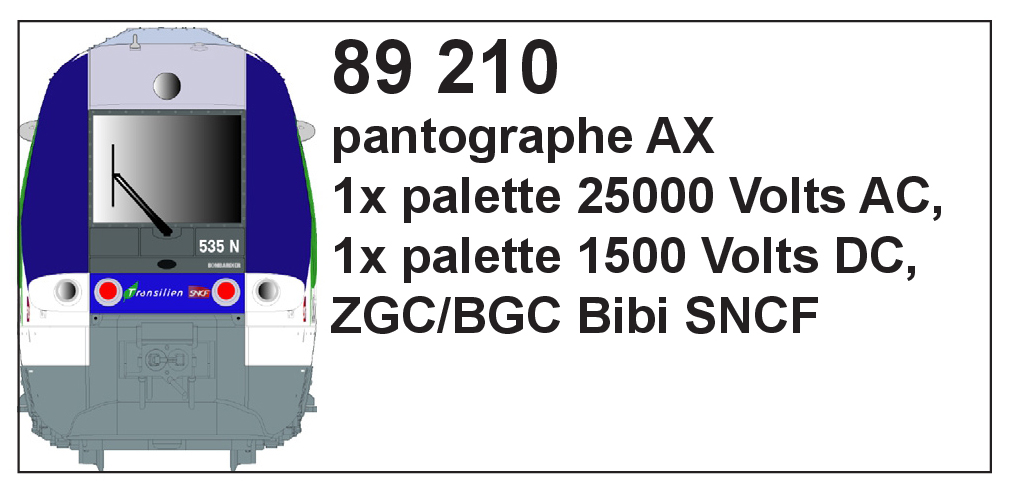 LS Models LS89210 - Stromabnehmer 1x 25000V 1x 150