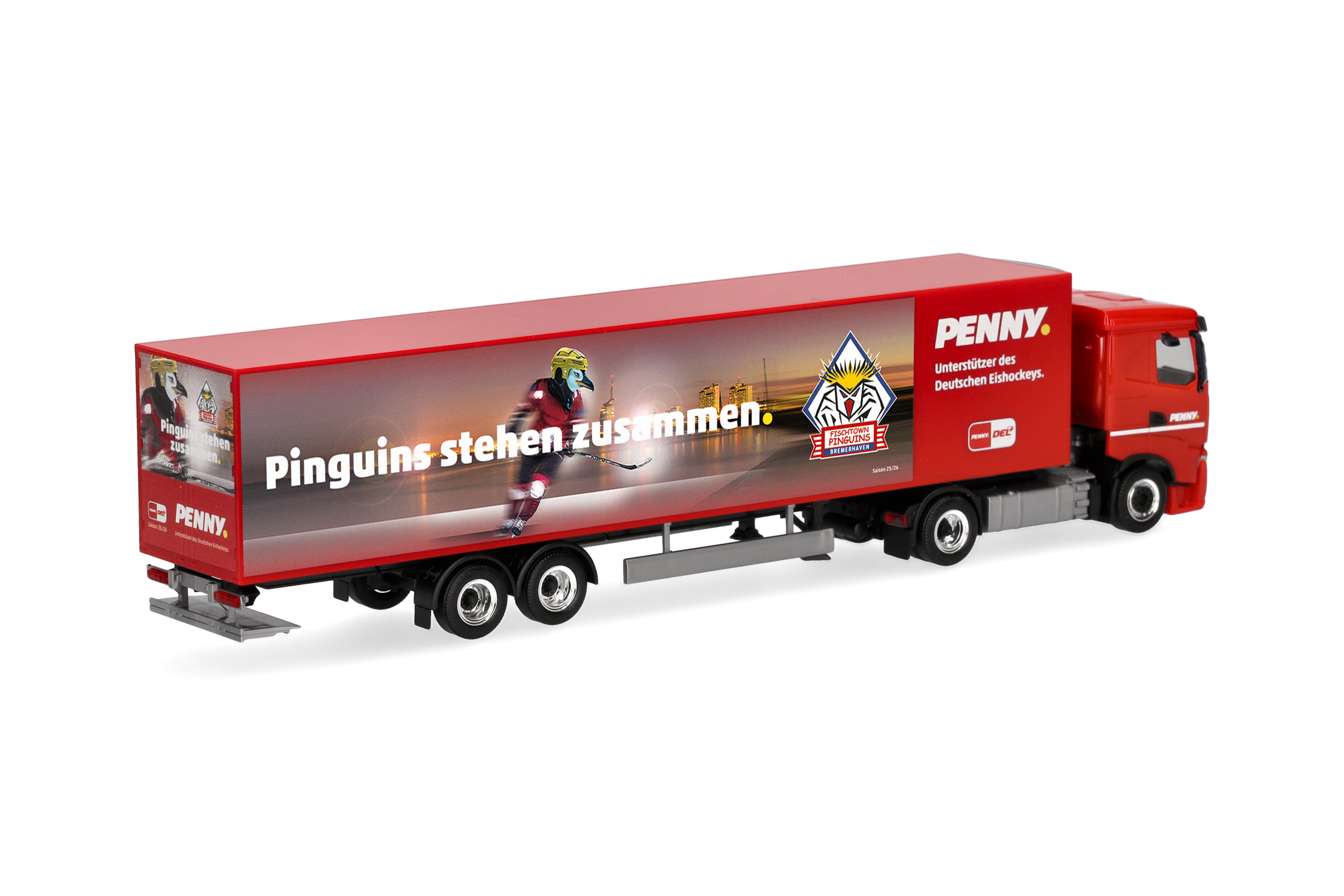 herpa 962025 - Iveco S-Way KüKoSz DEL/Bremerh