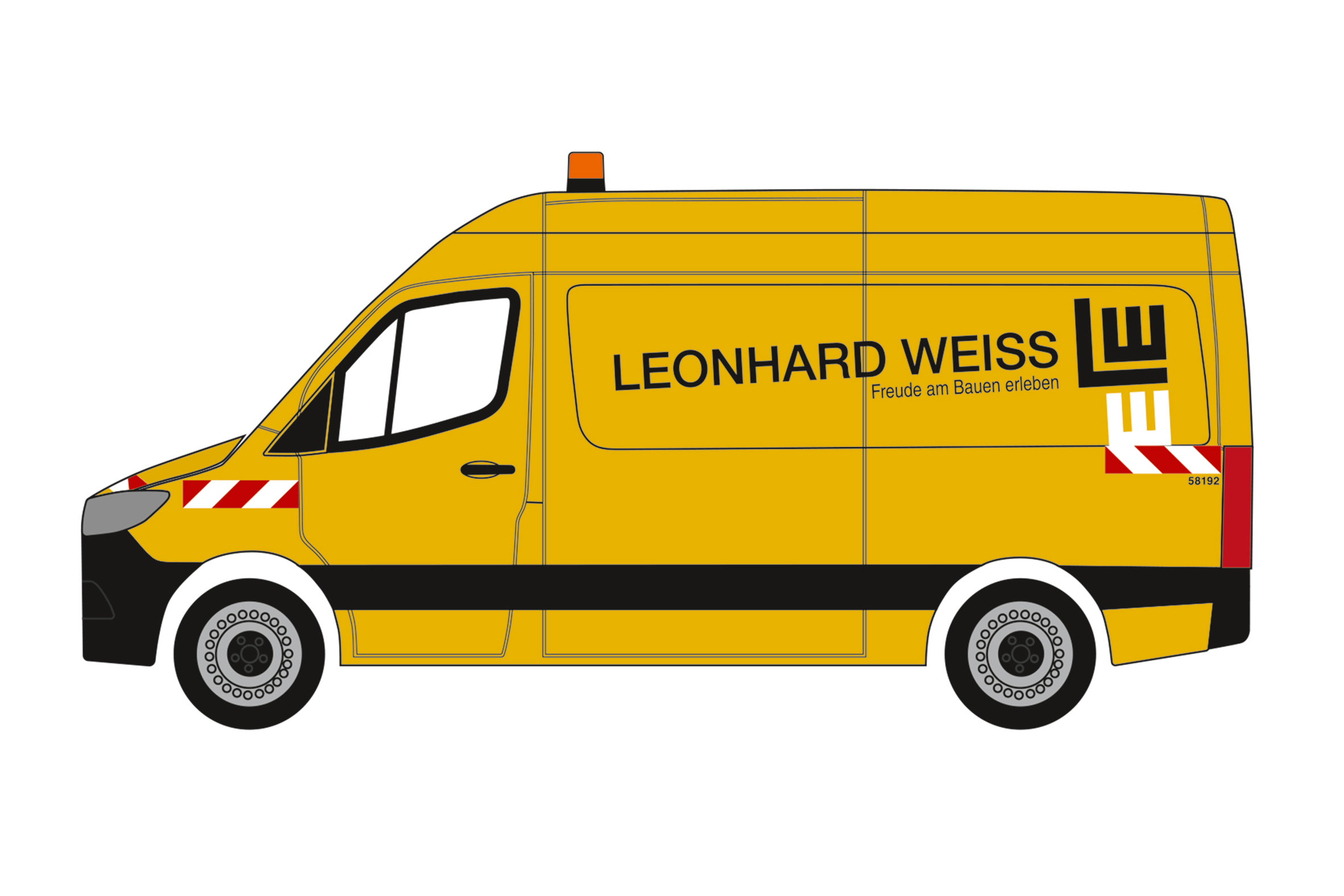 herpa 962780 - MB Sprinter 18 Kasten HD