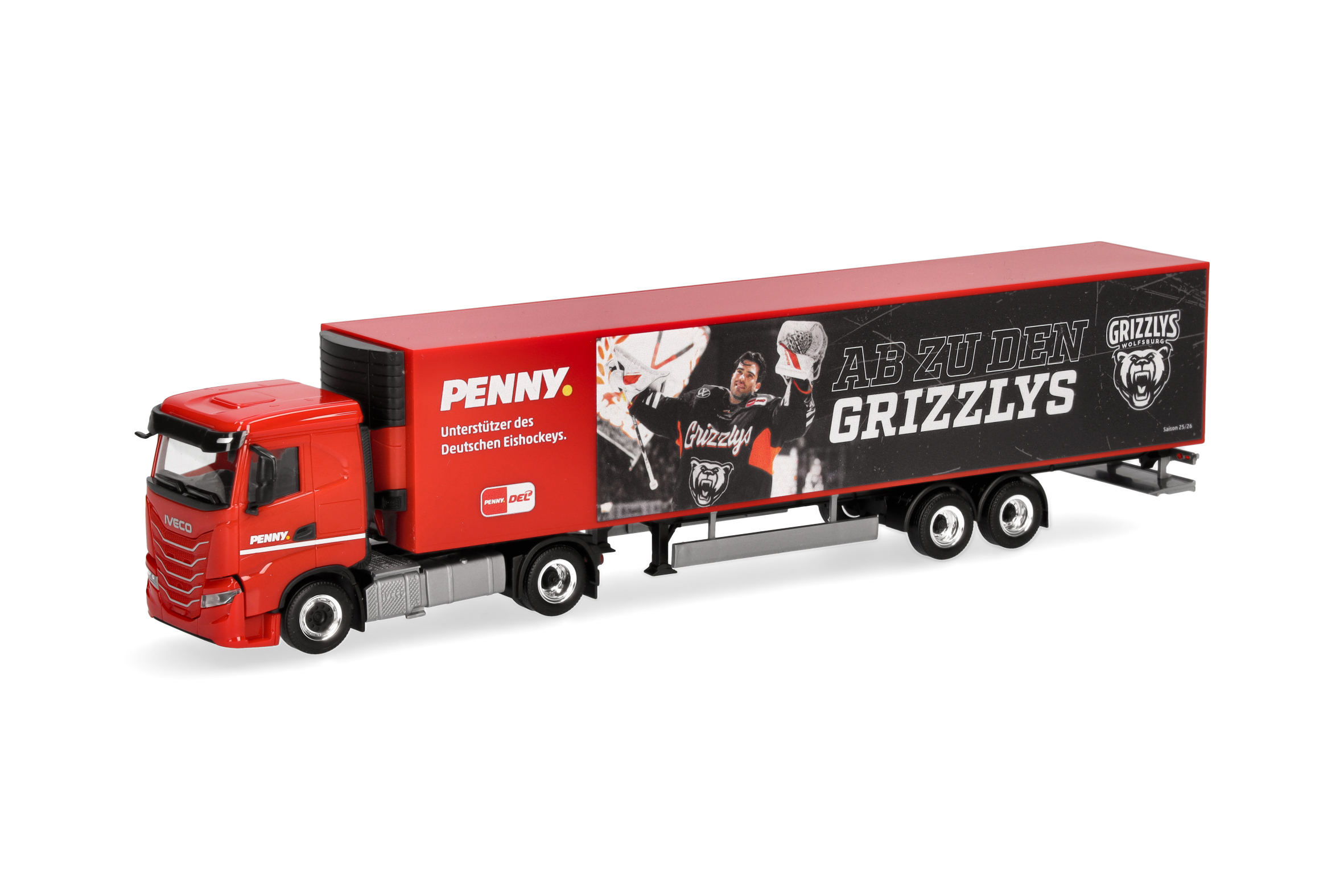 herpa 962131 - Iveco S-Way KüKoSz DEL/Wolfsb