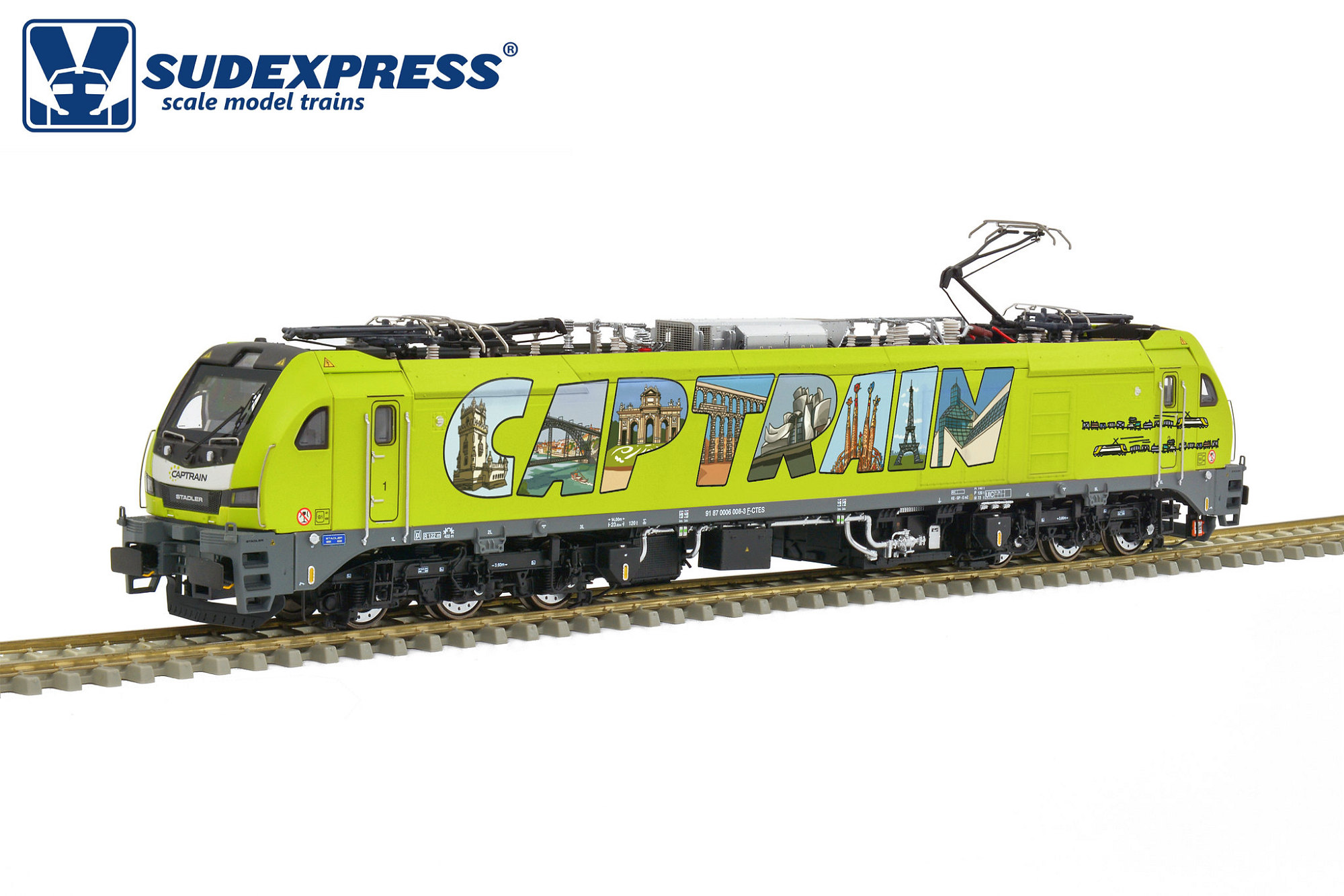 Sudexpress S0060088 - E-Lok Serie 6008-3/ Euro 600