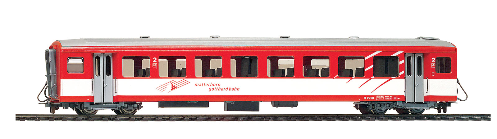 Bemo 3271553 - MGB B 2283 Personenwagen
