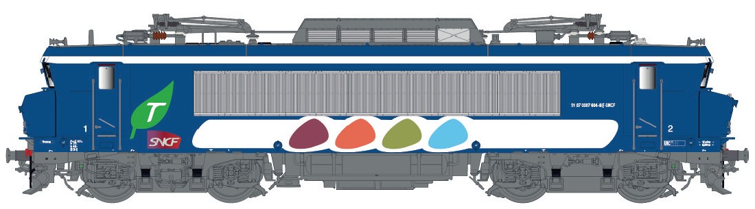 LS Models LS10955S - E-Lok BB 7613 SNCF, Ep.V-VI,