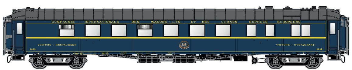 LS Models LS49202 - Speisewagen WR CIWL, Ep.IIIc,